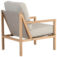 Seventy Five Wood Lænestol Egetræ / Bouclé Sand