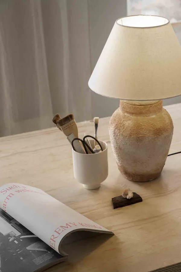 Basic Wide Lampskärm 250 mm Vit