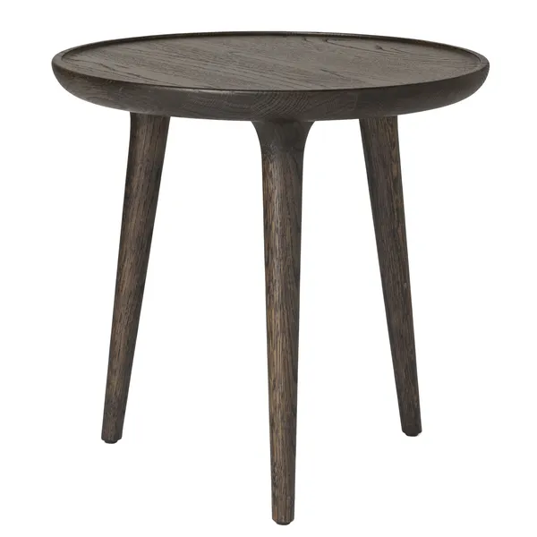 Accent Sofabord 45 cm Sirka Gråbejdset Egetræ