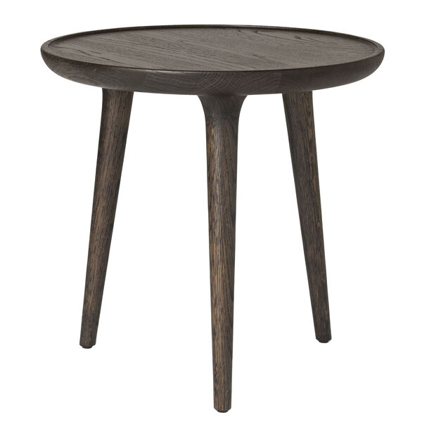 Accent Sofabord 45 cm Sirka Gråbejdset Egetræ