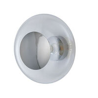 Horizon Vägg/Taklampa 36 cm Clear/Silver