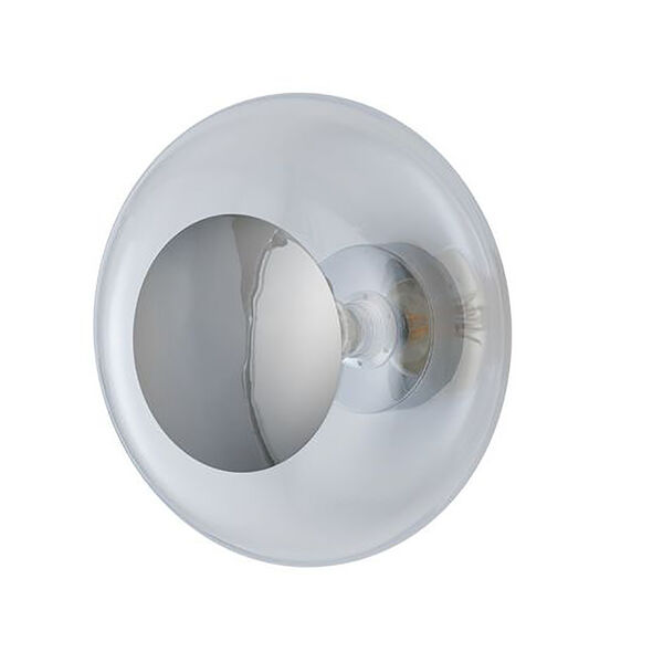 Horizon Wall / Ceiling Lamp 36 cm Clear / Silver