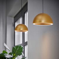 Curve Pendel Guld