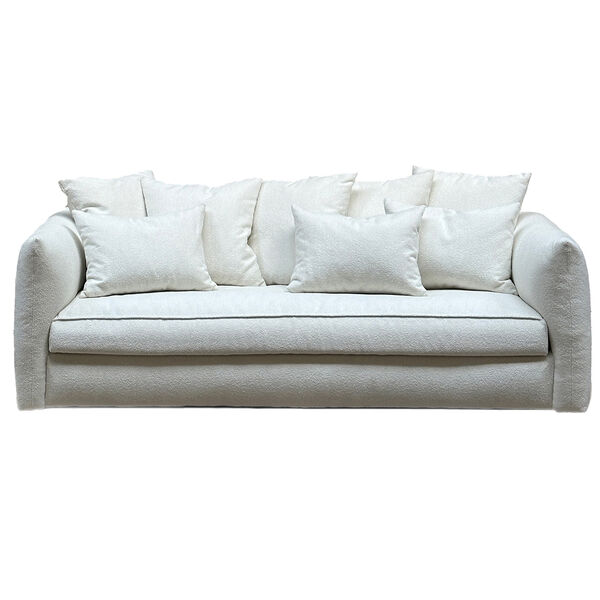 Cornell 3-Sitssoffa Bouclé Off-white