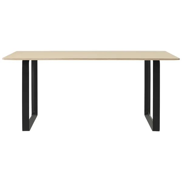 70/70 Bord 85x170 cm Egefiner / Sort