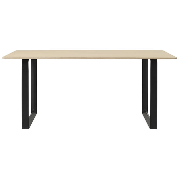 70/70 Bord 85x170 cm Egefiner / Sort