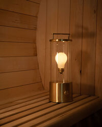 The Muse Portable Lamp Brass