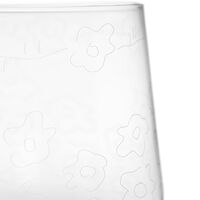 Midnight Flowers Glas 45 cl Transparent