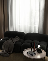 Stair Bordlampe Sort