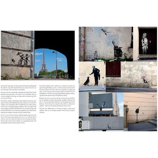 Banksy – You are an acceptable level of threat Bok