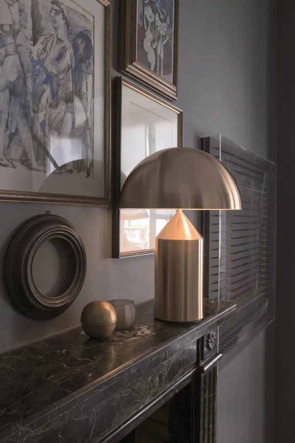 Atollo 233 Bordlampe 70 cm Guld