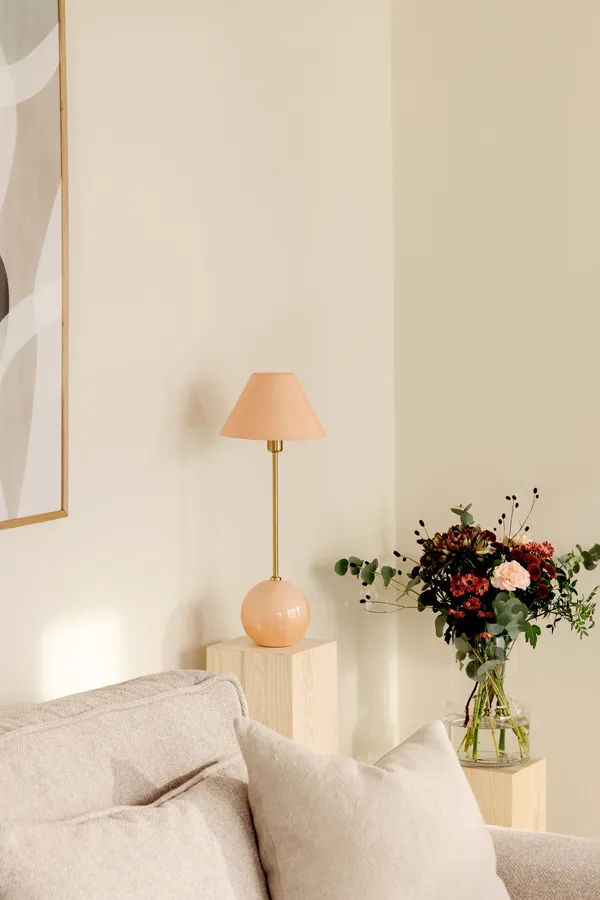 Iris 20 Bordlampe Blush