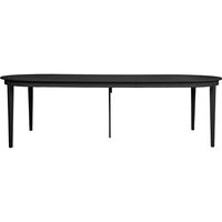 Stockholm 2.0 Dining table Ø114 Incl. 3 inlays Black