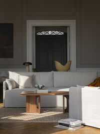 Offset Sofa 3-seters Avtagbar Stopning Cotlin Oat