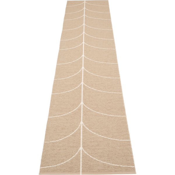 Leif Plastikmåtte Light Nougat / Vanilla 70x360 cm