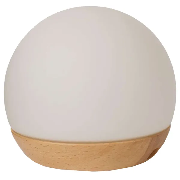 Spring Snowball Bærbar Bordlampe Ø11 cm Hvit
