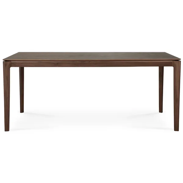Bok Spisebord Mørkbeiset Teak 90x180 cm