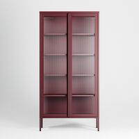Store Skåp 90x180 cm Bordeaux
