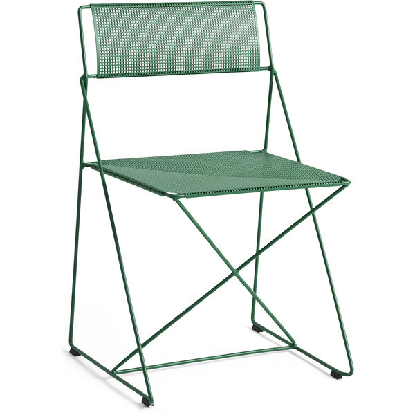 X-Line Tuoli Jauhemaalattu Teräs / Leek Green