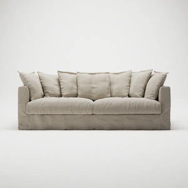 Le Grand Air 3-Personers Sofa Hør Natural Blonde