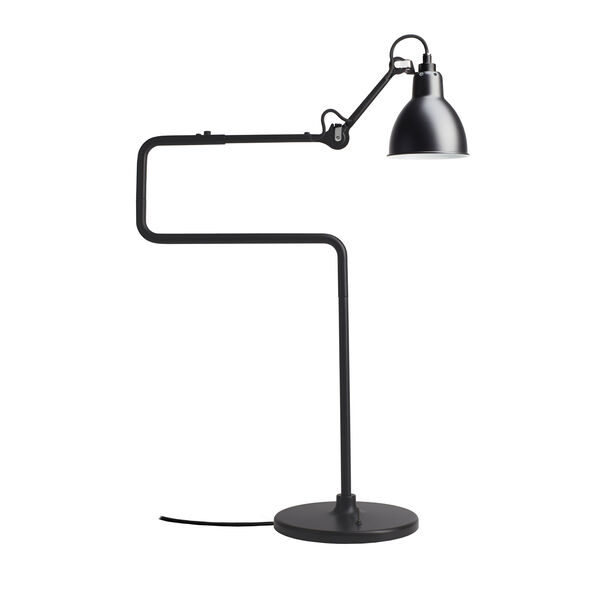 Lampe Gras N°317 Bordlampe Matt Svart / Svart