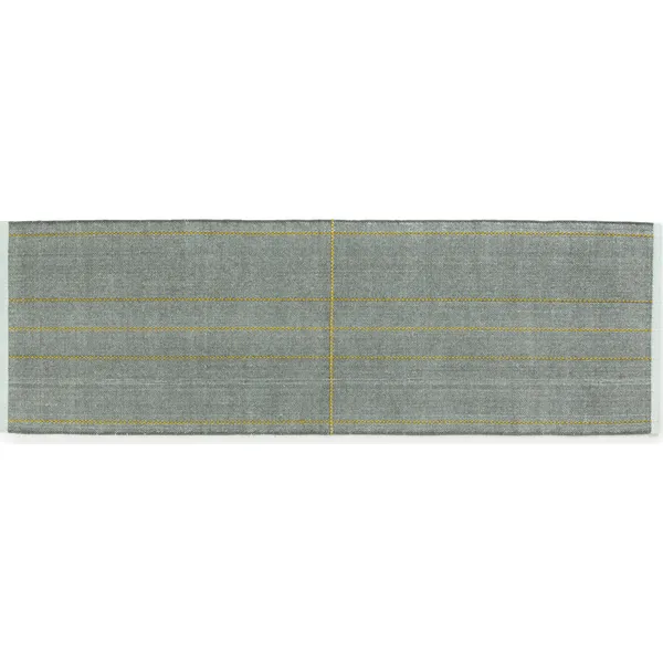 Seam Tæppe 80x250 cm Blåt