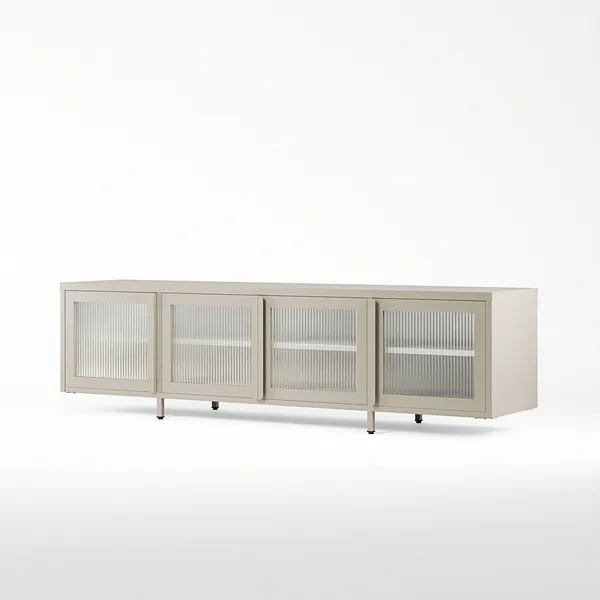 Store Mediebænk 180 cm Pebble Grey