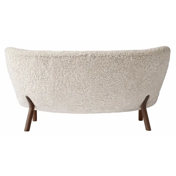 Little Petra Sofa Vb2 Oljet Valnøtt / Saueskinn Moonlight