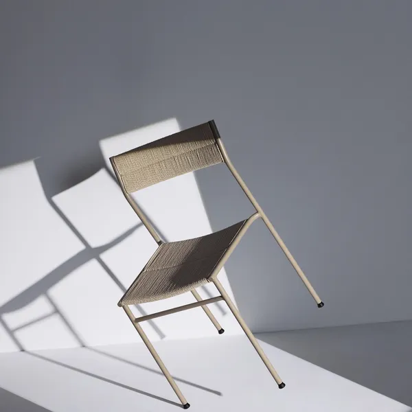 Vev Ruokatuoli Grey Beige/Natural