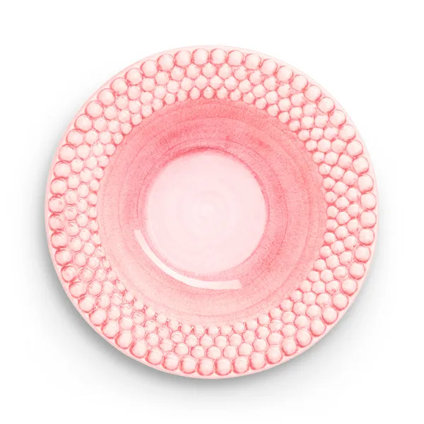 Bubbles Suppetallerken Ø25cm Lys Rosa