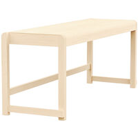 Bench 01 Bænk Naturlig