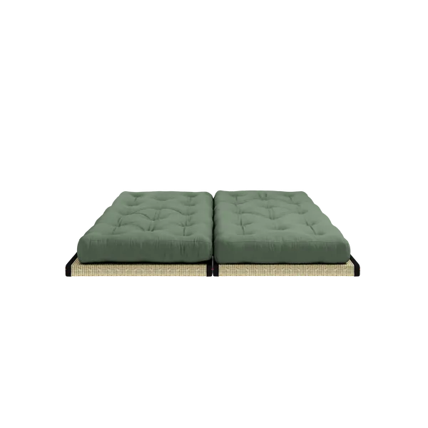 Chico Soffa Med Madrass 80x200 cm Olivgrön