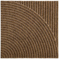 Zen Dørmåtte 45x45 cm Vertical & Circular Beige
