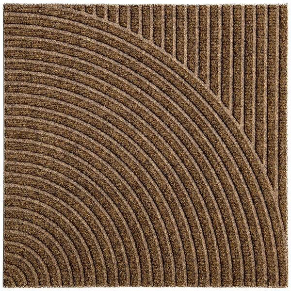 Zen Dørmåtte 45x45 cm Vertical & Circular Beige