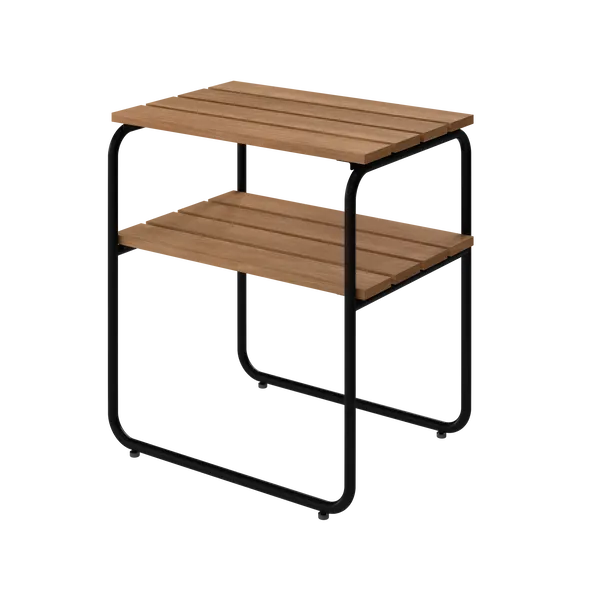 L45 Sidebord Teak / Sort
