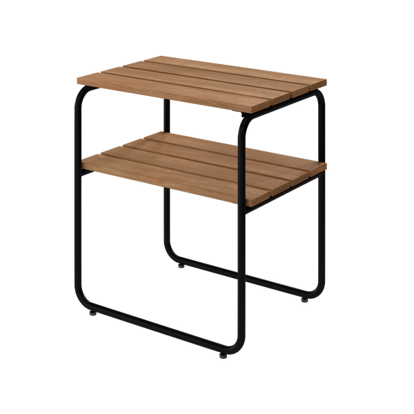 L45 Sidebord Teak / Sort