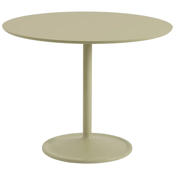 Soft Bord Ø95x73 cm Laminat Beige Green