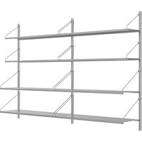 Library Hylde 108x163 cm Rustfrit Stål