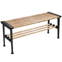 Nostalgi Bänk 100 cm Ask / Svart
