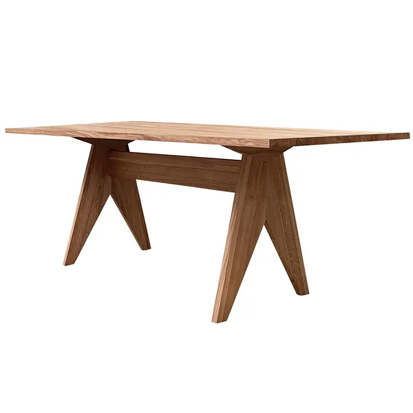 Pose Ruokapöytä 95x250 cm Natural Oak