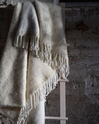 Teppe 170x130 Naturhvit