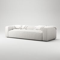Grand 3-Sitssoffa Minetyg Moon White