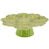 Maria Flor Cake Stand 36 cm Green