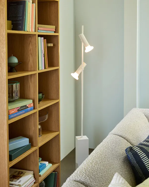 Set Golvlampa Ljusgrå