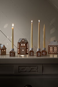 Gingerbread Adventsljusstake H75 cm