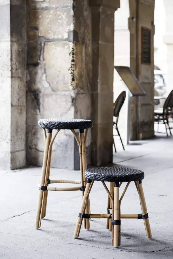 Simone Barstol 78 cm Sort