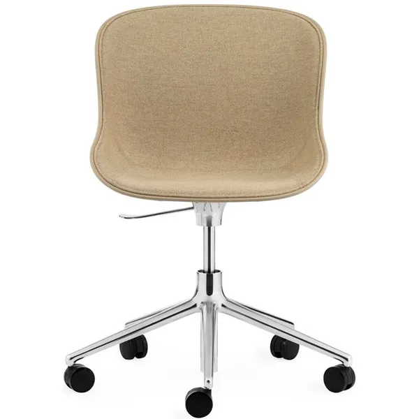 Hyg Svingstol 5W Polstret Main Line Flax Aluminium / Sand