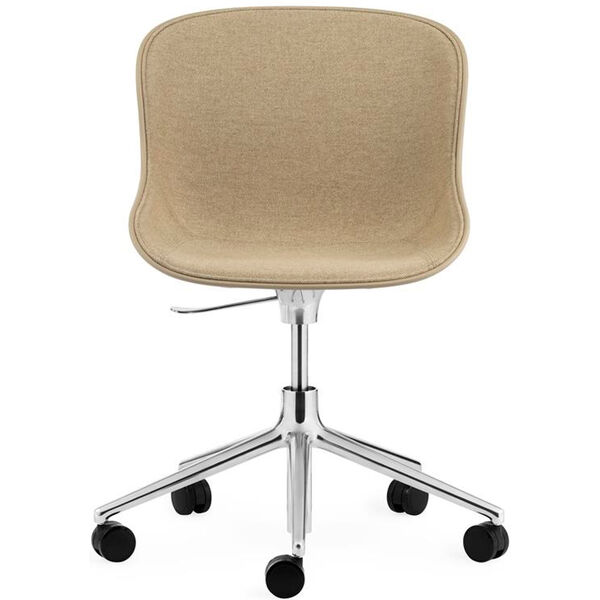 Hyg Svingstol 5W Polstret Main Line Flax Aluminium / Sand