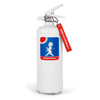 Solstickan Brandsläckare 2 kg Vit/Original Emblem