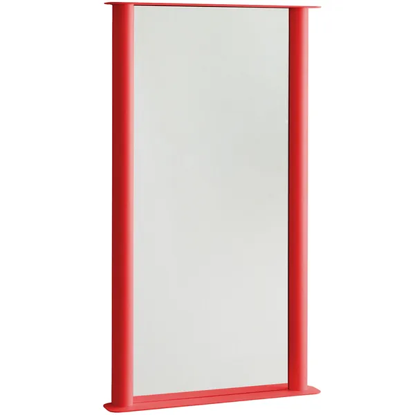 Pipeline Seinäpeili 66x117.5 cm Punainen